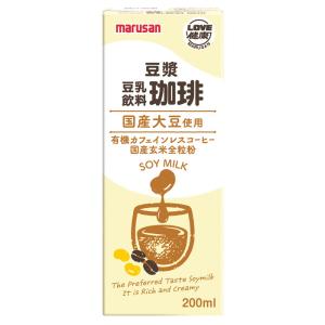 マルサン 豆ジャン（ドウジャン）　豆乳飲料　珈琲 200ml