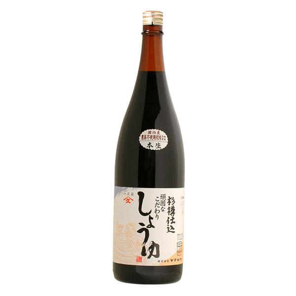 ヤマヒサ   頑固 本生 濃口醤油 1.8L