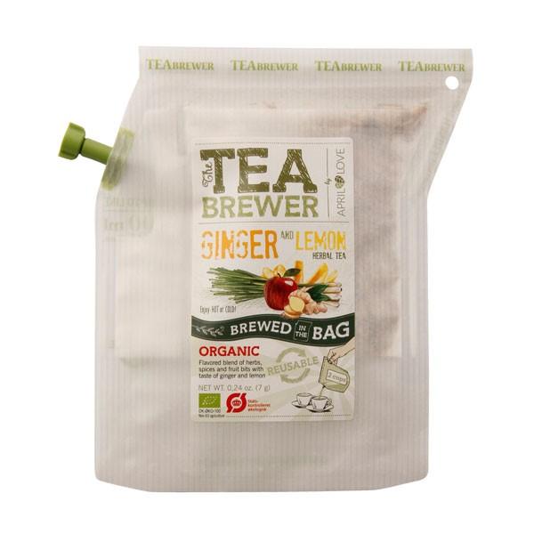 リブインコンフォート TEA BREWER　ジンジャーアンドレモン 7g