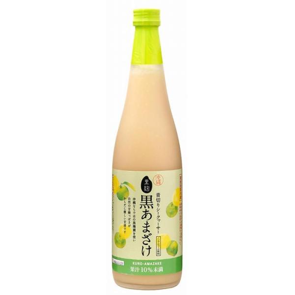 忠孝酒造 青切りシークワーサー黒あまざけ 720ml