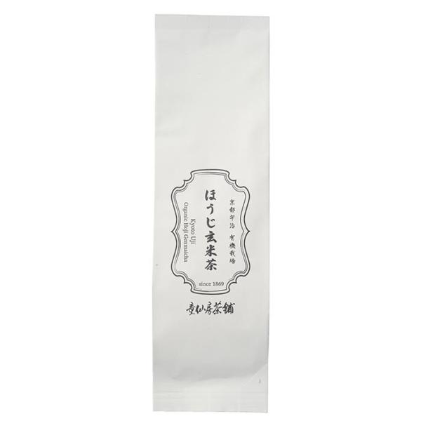 童仙房茶舗  有機ほうじ玄米茶 100g