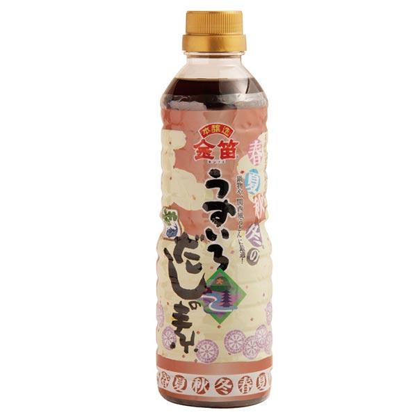 金笛   春夏秋冬のうすいろだしのもと 500ml