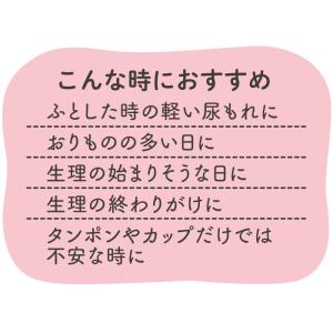 吸水ショーツ 深ばきタイプ 尿もれ 生理用 送...の詳細画像3