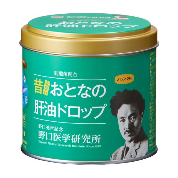 野口医学研究所 おとなの肝油ドロップ　(100粒)　　 1個 オレンジ味　乳酸菌　葉酸　肝油　ビタミ...