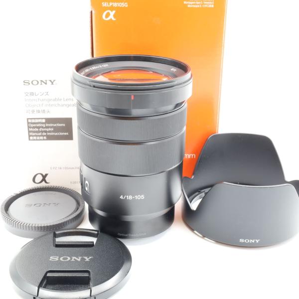 中古 １年保証 良品 SONY E PZ 18-105mm F4 G OSS [SELP18105G...