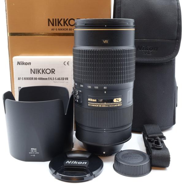 中古 １年保証 良品 Nikon AF-S NIKKOR 80-400mm F4.5-5.6G ED...
