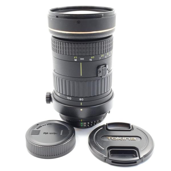 中古 １年保証 良品 Tokina AT-X 80-400mm F4.5-5.6 D (ニコンF用)
