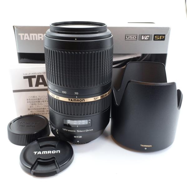 中古 １年保証 並品 TAMRON SP 70-300mm F4-5.6 Di VC USD [Mo...