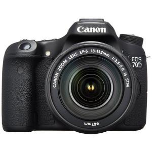 中古 １年保証 美品 Canon EOS 70D レンズキット 18-135mm IS STM｜premierecamera