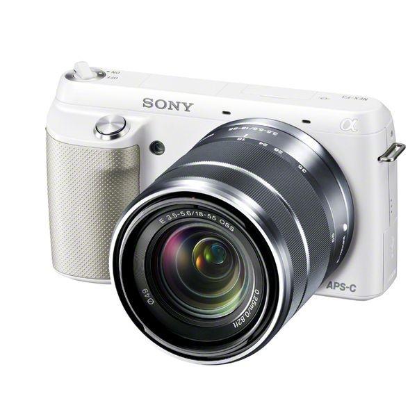 中古 １年保証 美品 SONY NEX-F3 レンズキット ホワイト