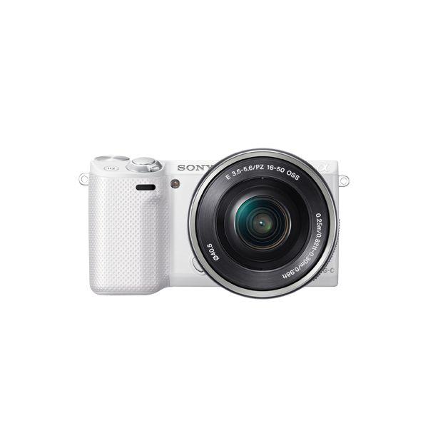 中古 １年保証 美品 SONY NEX-5R PZ 16-50mm OSS ホワイト