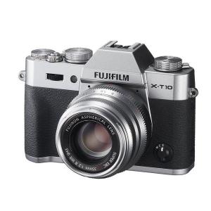 中古 １年保証 美品 FUJIFILM X-T10 35mm F2 レンズキット シルバー｜premierecamera