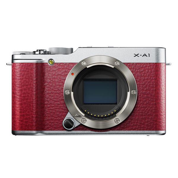 中古 １年保証 美品 FUJIFILM X-A1 ボディ レッド