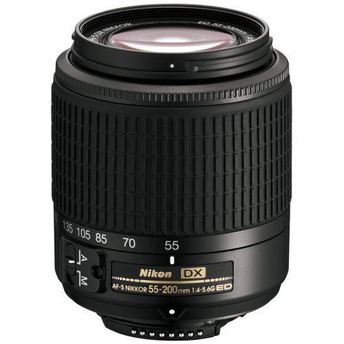 中古 １年保証 美品 Nikon AF-S DX 55-200mm F4-5.6G ED ブラック