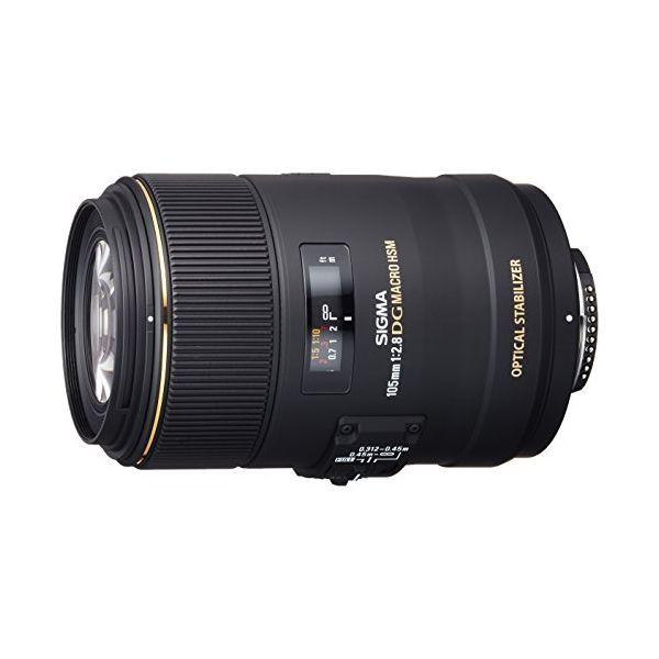 中古 １年保証 美品 SIGMA MACRO 105mm F2.8 EX DG OS HSM (ニコ...