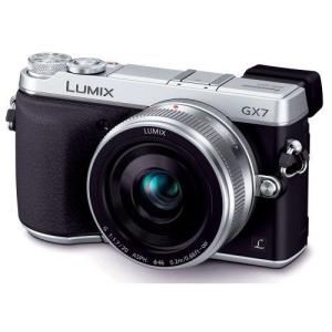 中古 １年保証 美品 Panasonic LUMIX DMC-GX7 レンズキット 単焦点 シルバー｜premierecamera