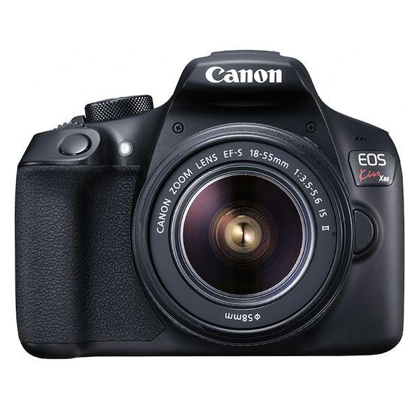 中古 １年保証 美品 Canon EOS Kiss X80 EF-S 18-55mm IS II レ...