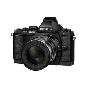 中古 １年保証 美品 OLYMPUS OM-D E-M5 12-50mm EZレンズキット エリートブラック｜premierecamera