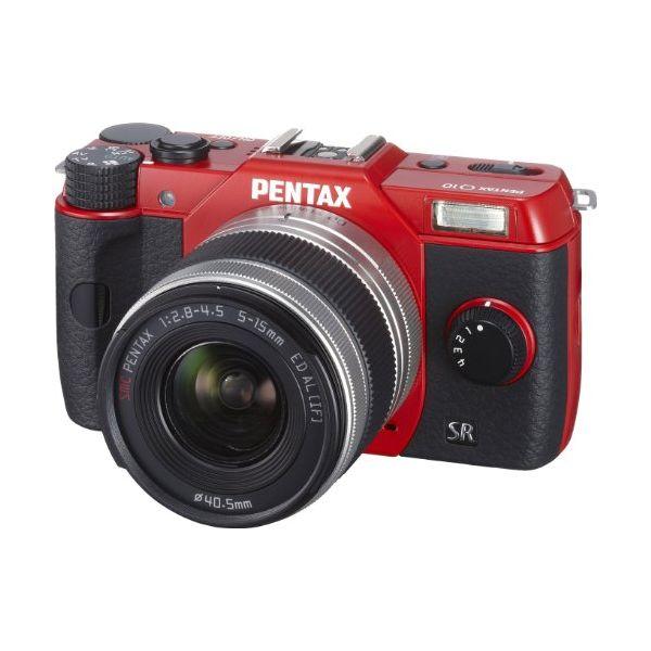 中古 １年保証 美品 PENTAX Q10 ズームレンズキット レッド