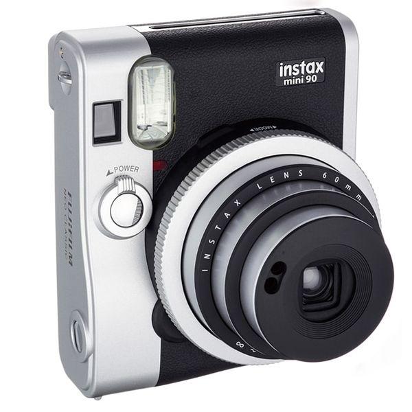 中古 １年保証 美品 FUJIFILM チェキ instax mini 90 ネオクラシック ブラッ...