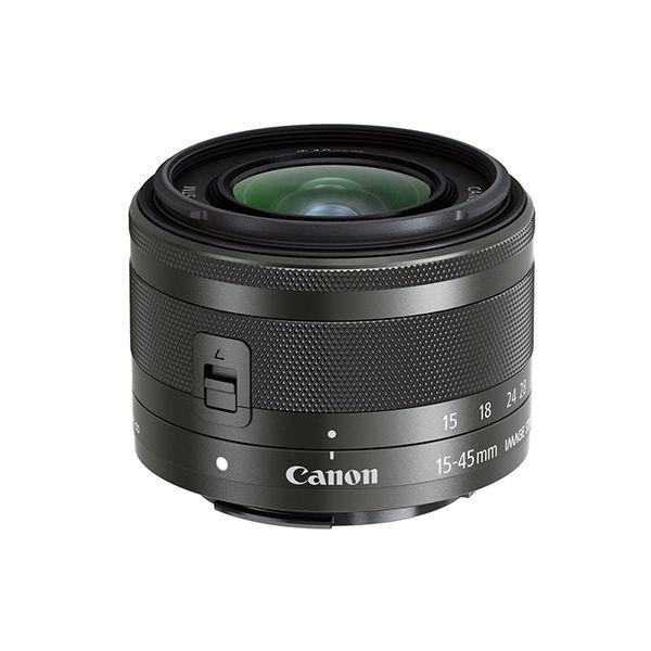 中古 １年保証 美品 Canon EF-M 15-45mm F3.5-6.3 IS STM グラファ...