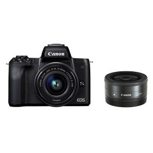 キヤノン（Canon） 中古 1年保証 美品 Canon EOS M100 ダブルレンズ