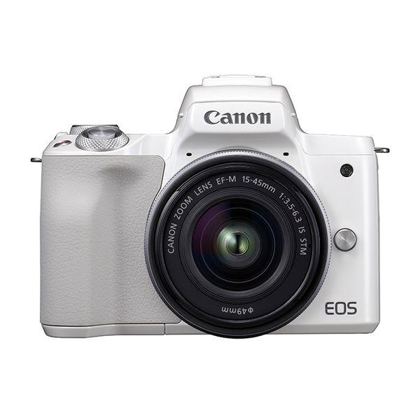 中古 １年保証 美品 Canon EOS Kiss M レンズキット 15-45mm IS STM ...