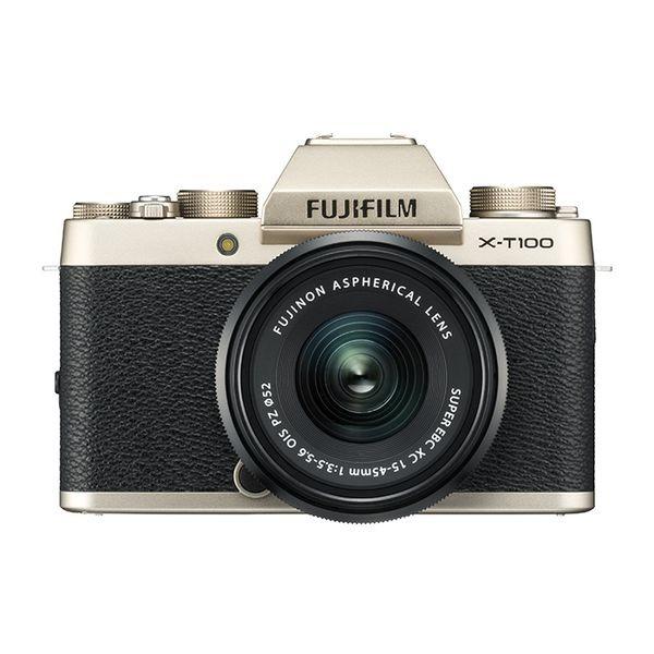 中古 １年保証 美品 FUJIFILM X-T100 レンズキット XC 15-45mm OIS P...