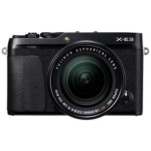 中古 １年保証 美品 FUJIFILM X-E3 レンズキット XF 18-55mm R LM OIS ブラック｜premierecamera