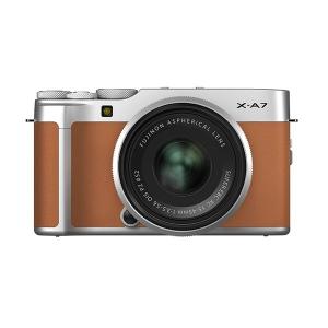 中古 １年保証 美品 FUJIFILM X-A7 レンズキット キャメル｜premierecamera