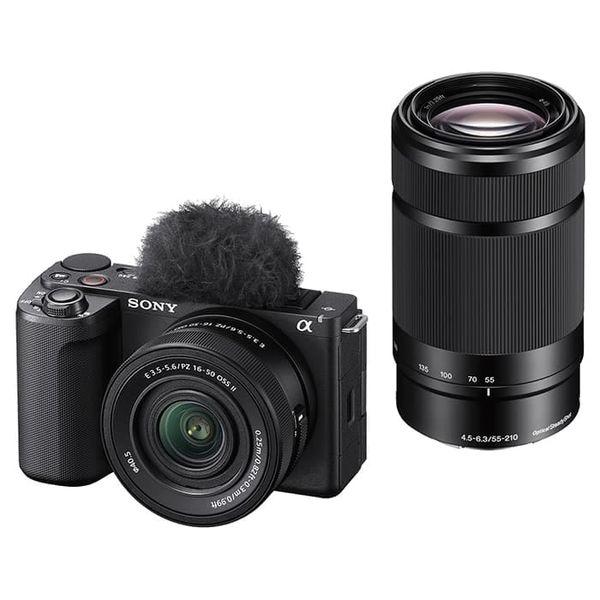 中古 1年保証 美品 SONY VLOGCAM ZV-E10 II ダブルズームレンズキット (PZ...
