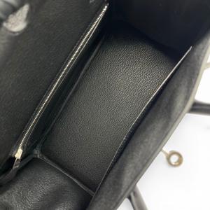 エルメス バーキン 25 ノワール トゴ シル...の詳細画像5