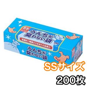 【3箱で送料無料】うんちが臭わない袋 BOS ペット用 SSサイズ 犬用 200枚入り 犬｜premium-asuka