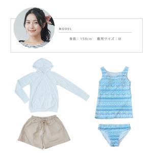 30%OFFクーポン 水着 体型カバー 4点セ...の詳細画像5