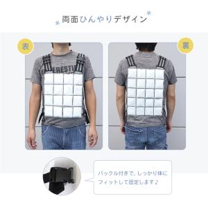 アイスベスト 暑さ対策 冷却ベスト 空調服 ベ...の詳細画像2
