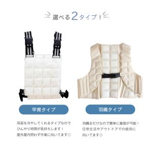アイスベスト 暑さ対策 冷却ベスト 空調服 ベ...の詳細画像4