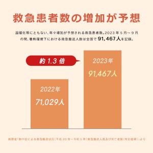ヘルスウォッチ 熱中症対策グッズ 熱中症計 ウ...の詳細画像3