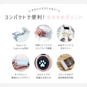 モバイルバッテリー 小型 大容量 5000mA...の詳細画像2