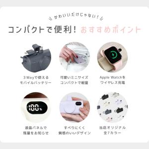 (クーポンで1980円!)モバイルバッテリー ...の詳細画像3