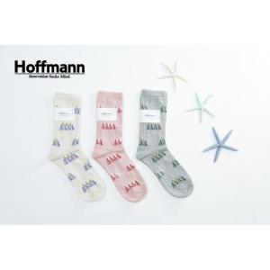 メール便可 ホフマン Hoffmann 靴下 レギュラー ソックス レディース ブランド 国産 日本...