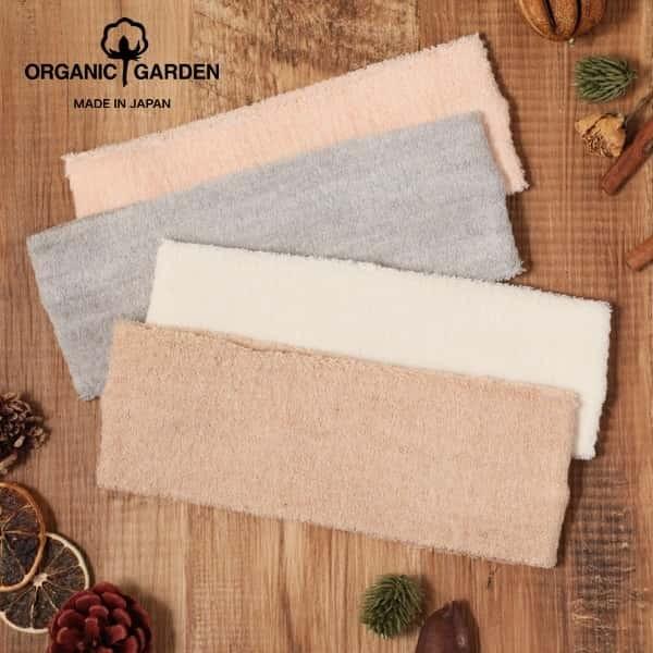 オーガニックガーデン ORGANIC GARDEN ヘアバンド レディース 洗顔 無地 タオル パイ...