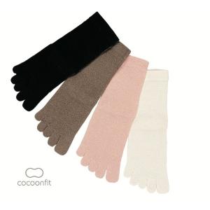 砂山靴下 cocoonfit コクーンフィット 靴下 ソックス 5本指ソックス フィンガーソック インナー用 絹 シルク 日本製 レディース 蒸れない 22-27.0 オ