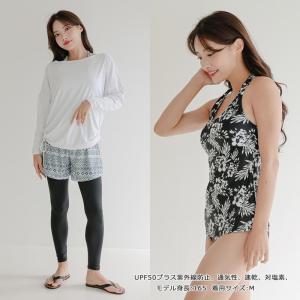 水着 レディース 体型カバー タンキニ 4点セ...の詳細画像5