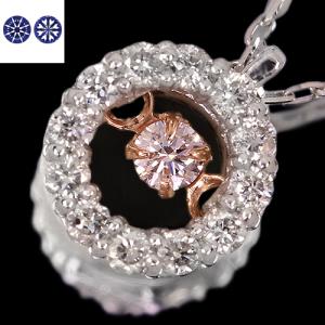 ポーラ ダイヤモンド×パール ネックレス Pt900 0.07ct 11.8g POLA 