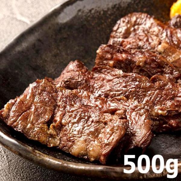 焼肉定番人気ハラミを食べ放題！牛ハラミスライス500g  (カルビ ロース 鉄板 牛肉 ガーリック系...