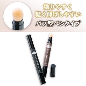 生え際専用ぽんぽん白髪かくし (パフ型ペンタイ...の詳細画像2