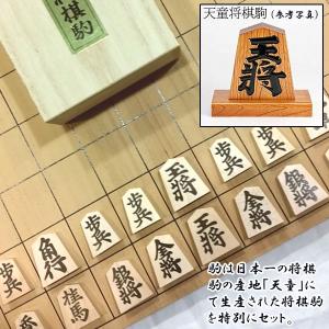 天童産駒付き・折将棋盤セット (折れ将棋盤,折...の詳細画像2
