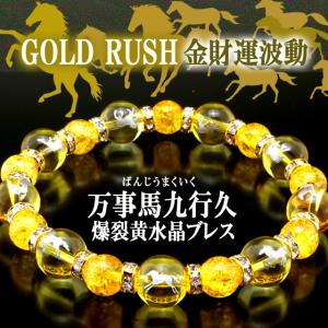 金運財運が馬九行く うまくいく 爆裂黄水晶ブレ...の詳細画像5
