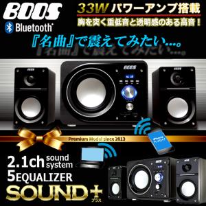 Bluetoothパワーアンプスピーカー2.1...の詳細画像1