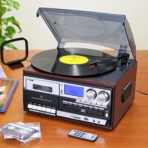 DCT ダブルCD 録音機能付 マルチレコードプレーヤー DCT-7000W Amazon.co.jp: DCT 木目調 ダブルCD録音機能付 マルチレコード